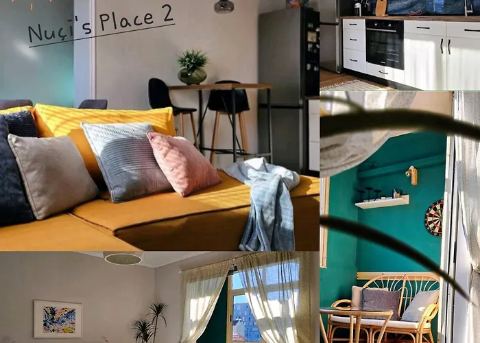 Nuci's Place 3, Cozy 1 Bedroom With Balcony Near Bllok * Tirana